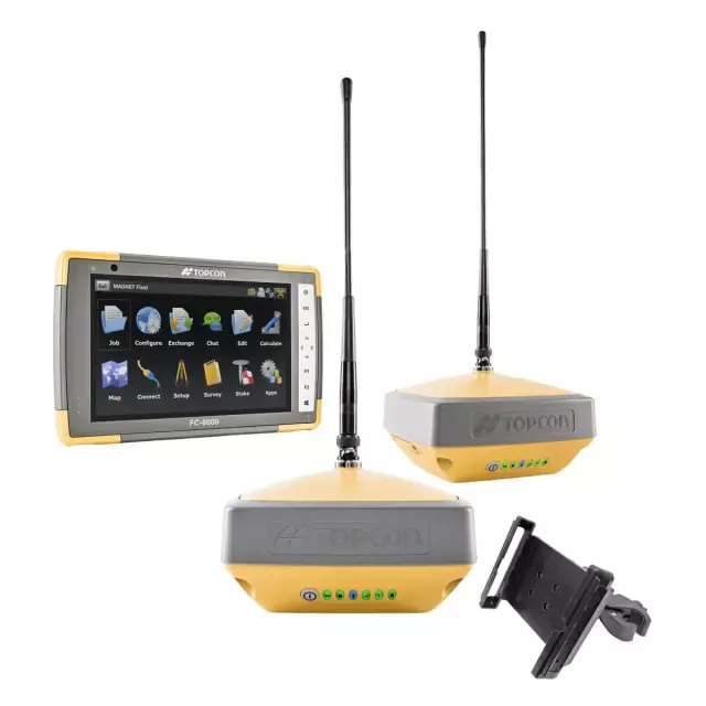 Topcon Hiper Комплект из двух приемников VR UHF/GSM и контроллера FC-6000 с GSM-модемом