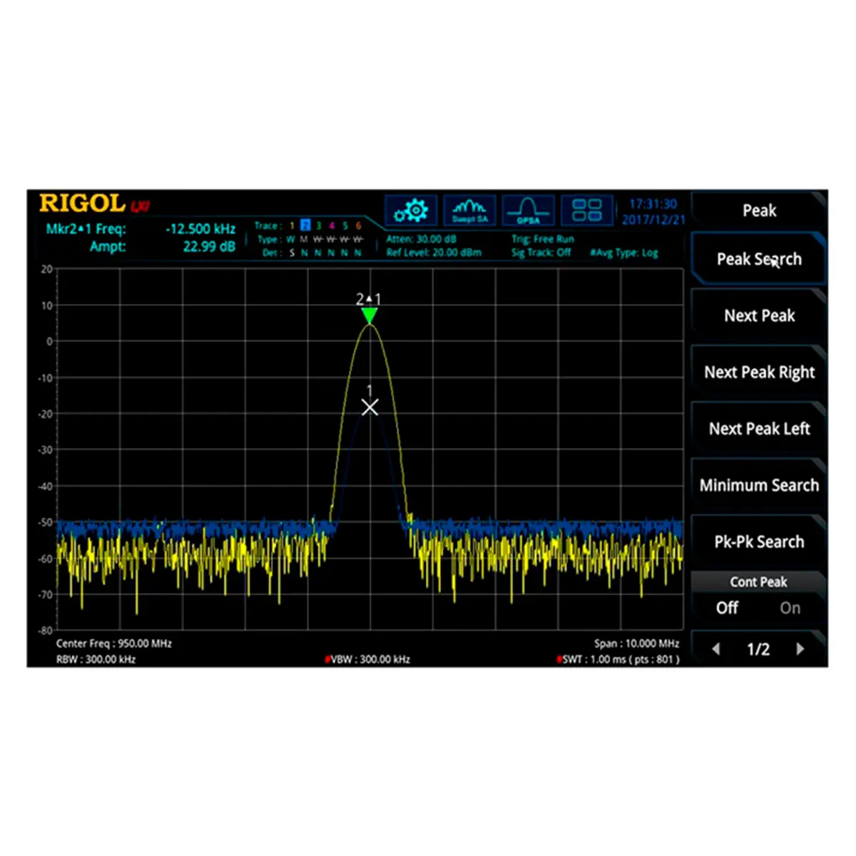 RIGOL RSA3000-PA опция предварительного усилителя