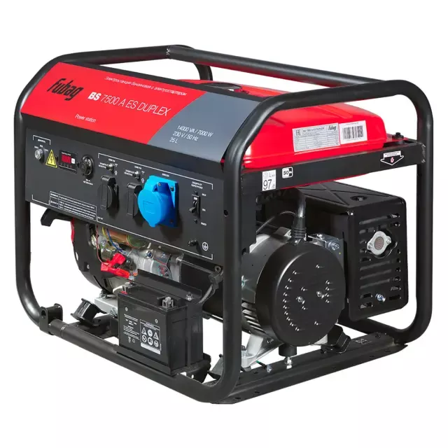 FUBAG BS 7500 A ES DUPLEX бензиновый генератор
