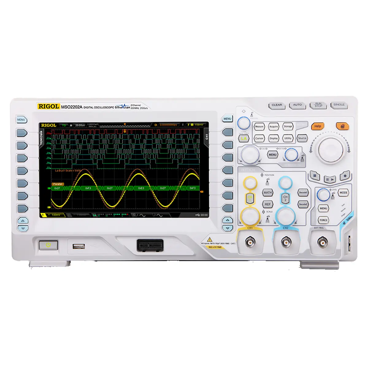 RIGOL MSO2202A-S цифровой осциллограф смешанных сигналов