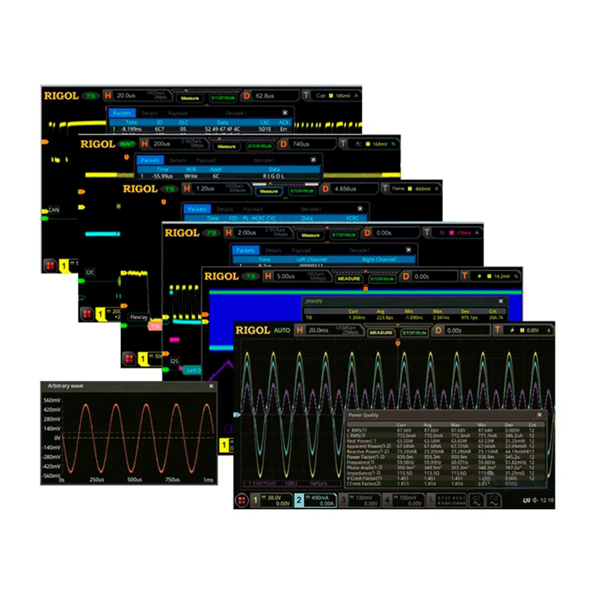 RIGOL MSO8000-BND пакет приложений