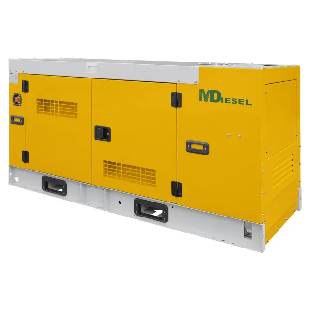 MitsuDiesel МД АД-30С-Т400-1РКМ29 в шумозащитном кожухе дизельный генератор