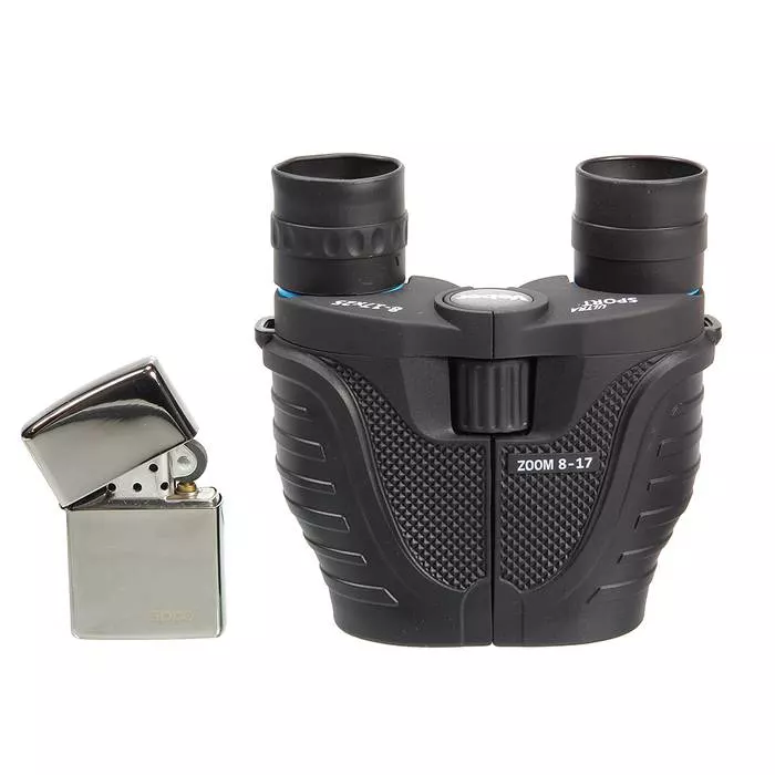 Veber Ultra Sport БН 8-17x25 черный бинокль