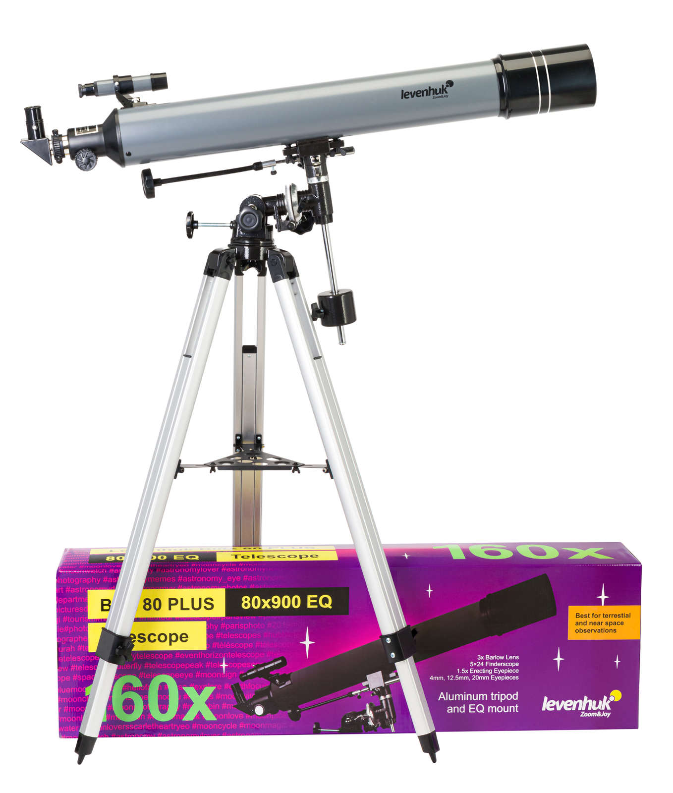 Levenhuk Blitz 80 PLUS Телескоп