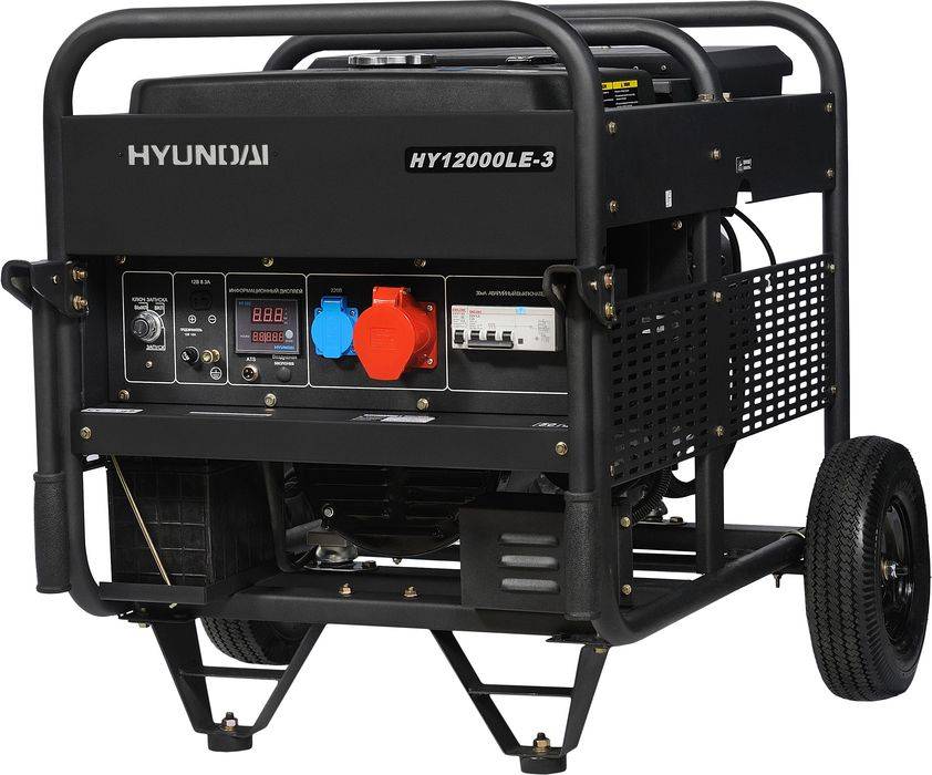 Hyundai HY 12000LE-3 бензиновый генератор