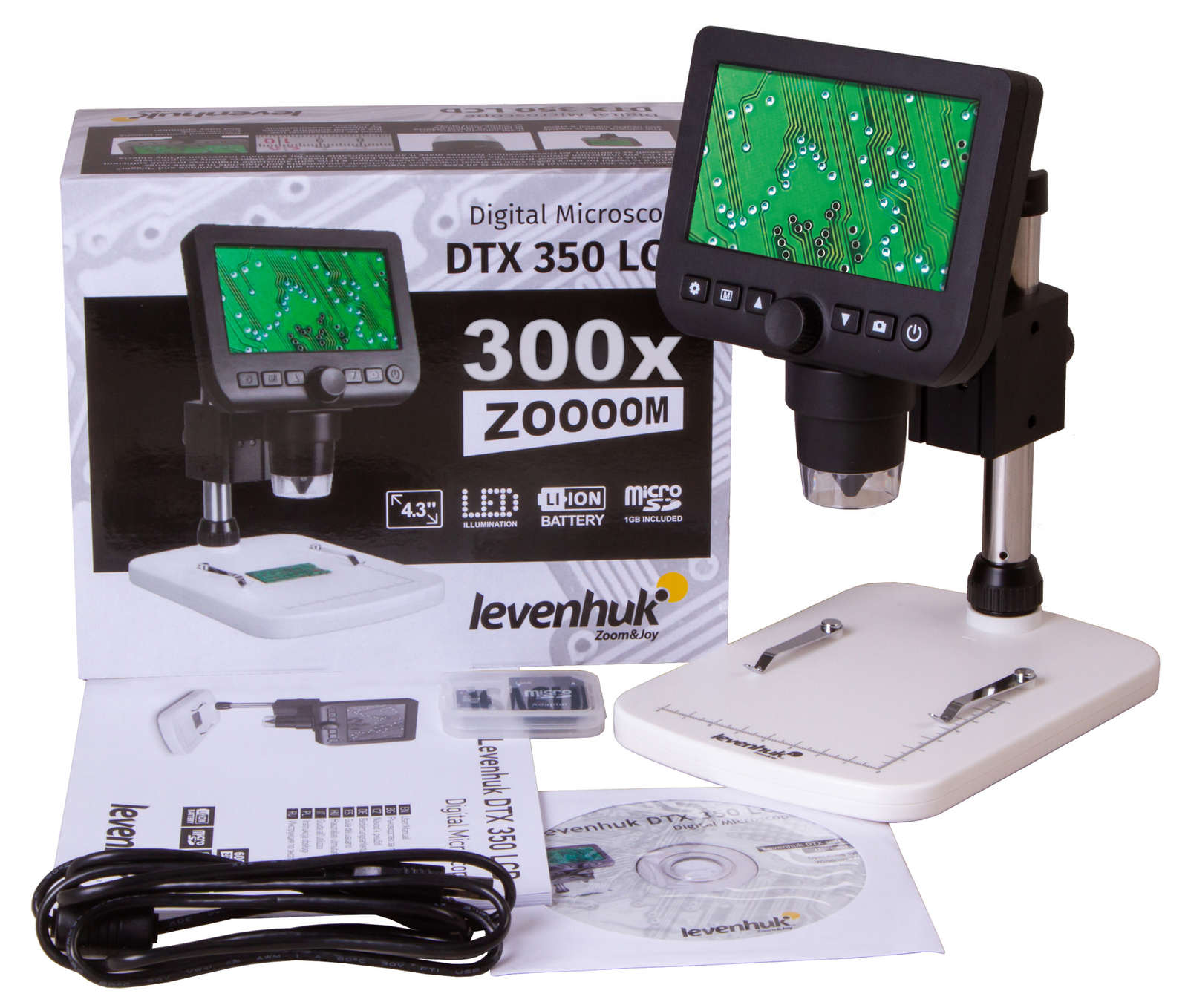 Levenhuk DTX 350 LCD Микроскоп цифровой
