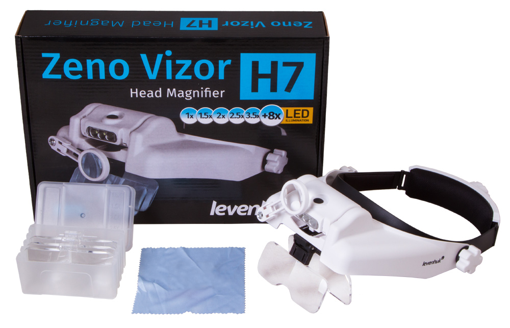 Levenhuk Zeno Vizor H7 Лупа налобная