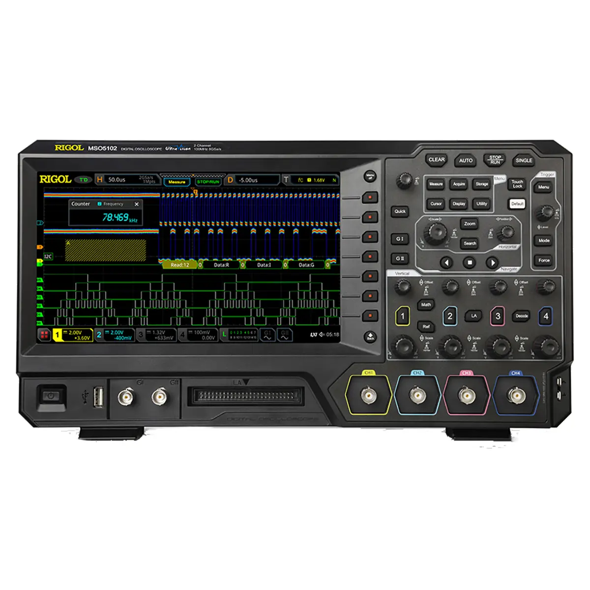 RIGOL MSO5102 осциллограф с поверкой