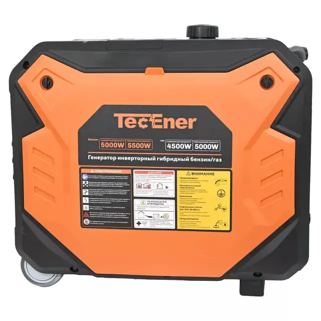 TecEner TE6000GLis газ/бензин инверторный генератор