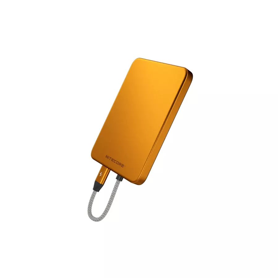 POCKET 5 Orange Power Bank
