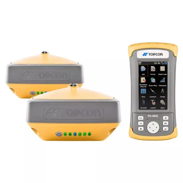 Topcon Hiper Комплект из двух приемников VR UHF/GSM и контроллера FC-500