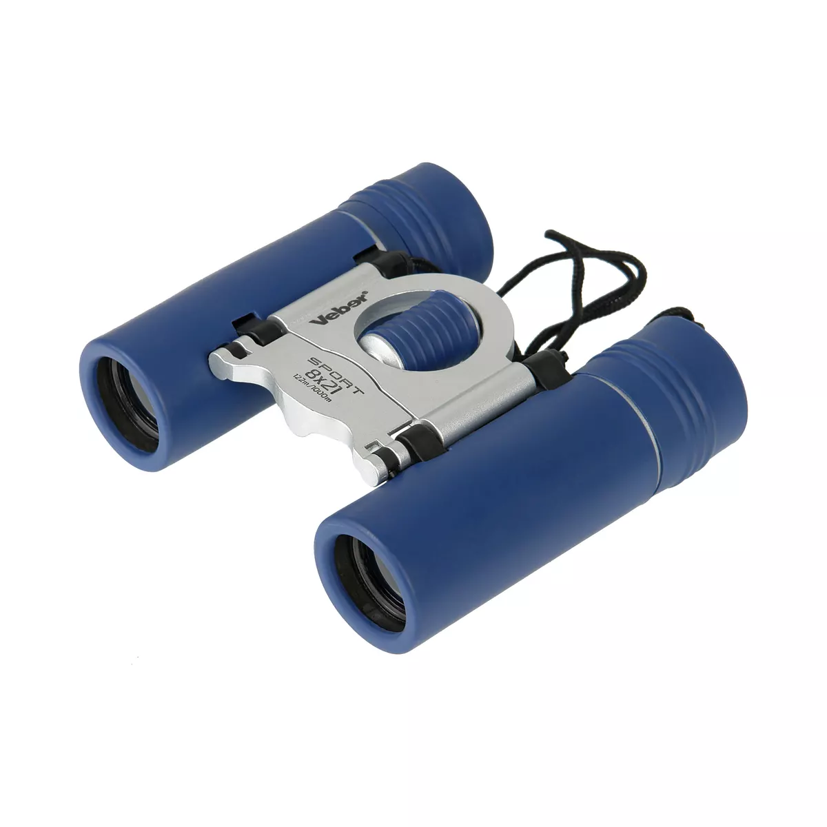Veber Sport new БН 8x21 черный/синий/серебристый бинокль