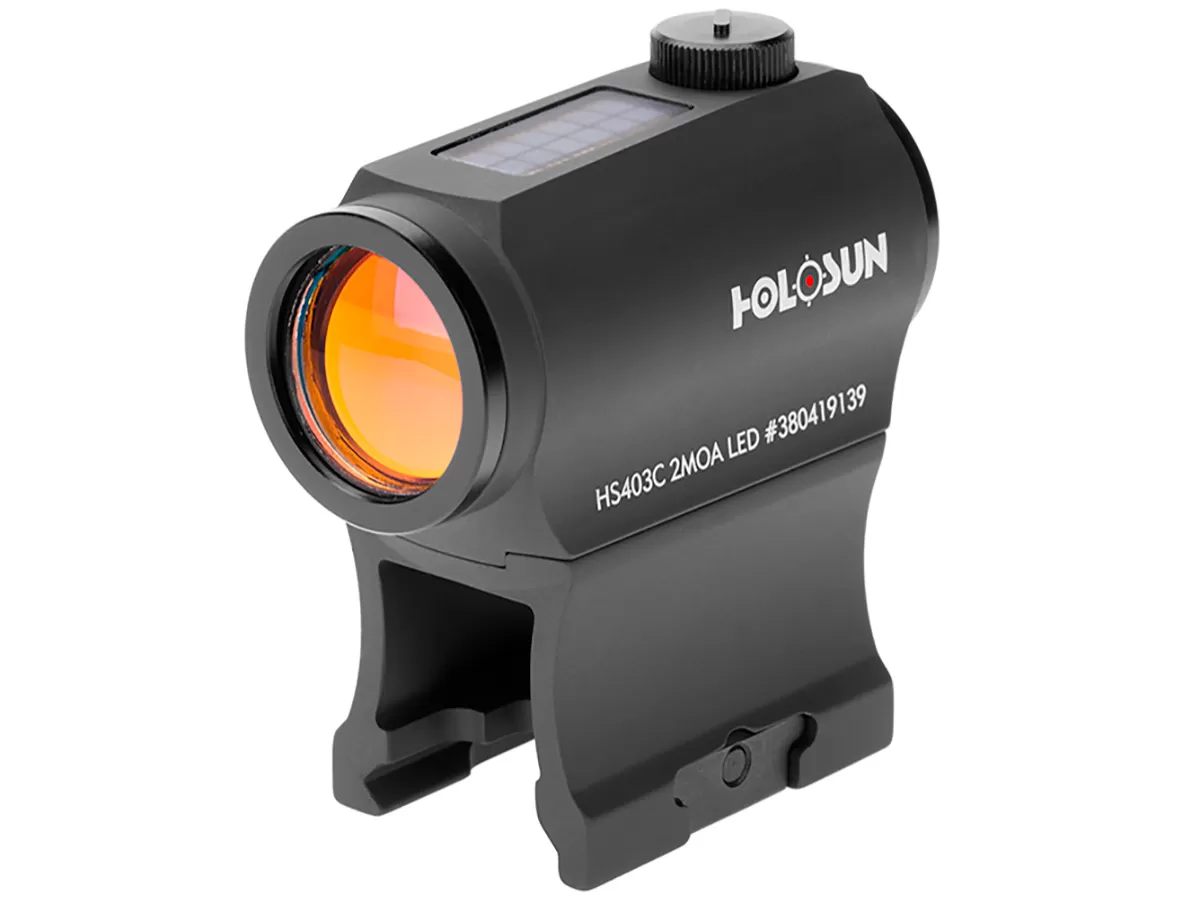 Holosun HS403C коллиматор, солнечная батарея