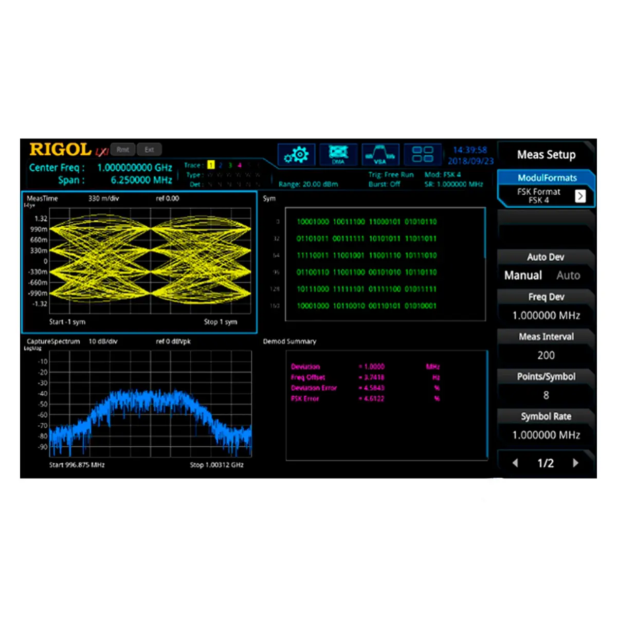 RIGOL RSA5000-VSA опция векторного анализа
