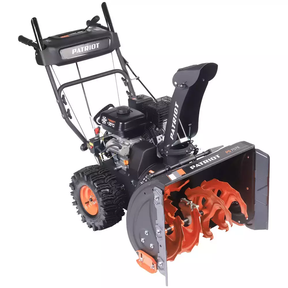 Patriot PS 707 E бензиновый снегоуборщик