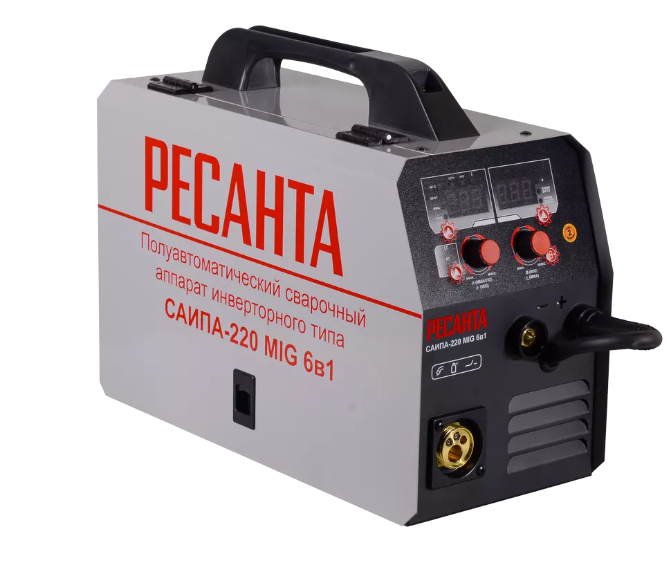 Ресанта САИПА-220 MIG 6в1 сварочный полуавтомат