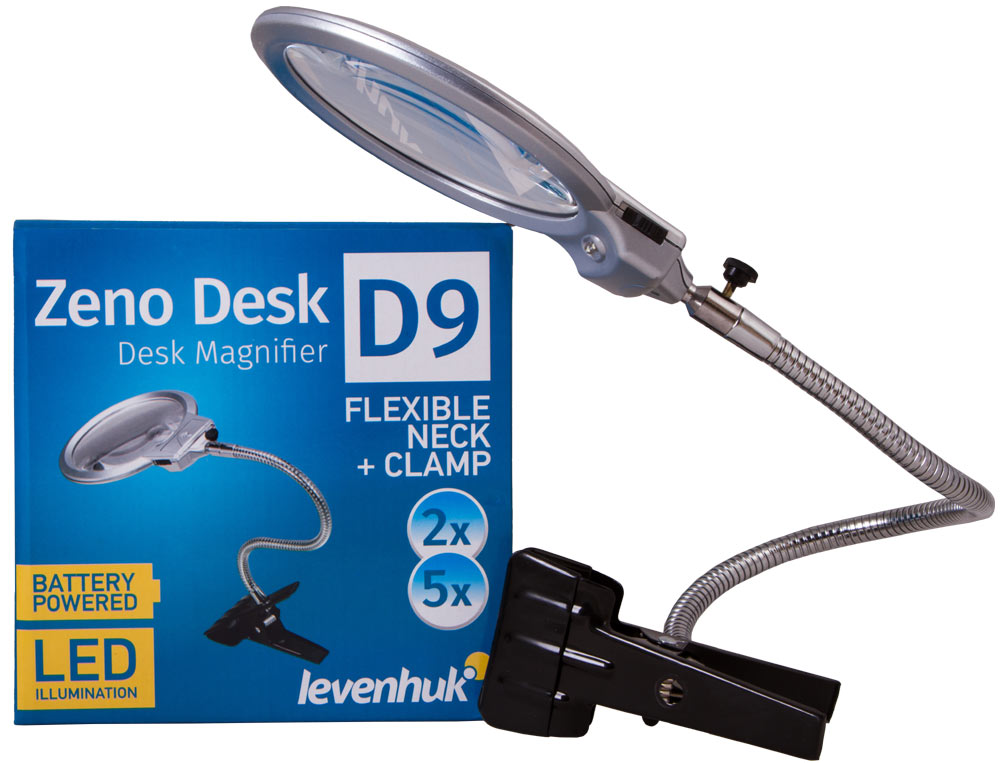 Levenhuk Zeno Desk D9 Лупа настольная