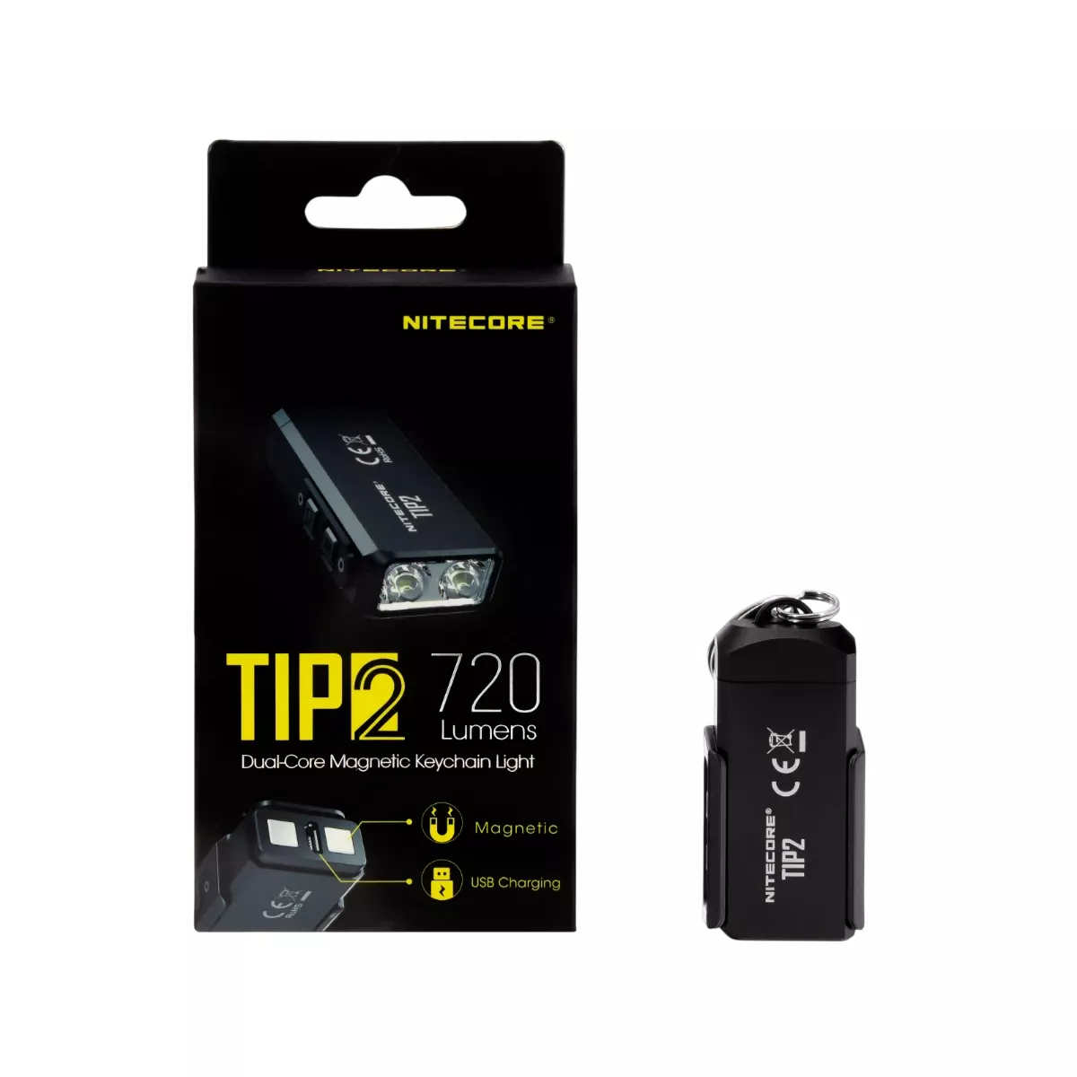 TIP2 фонарь-брелок