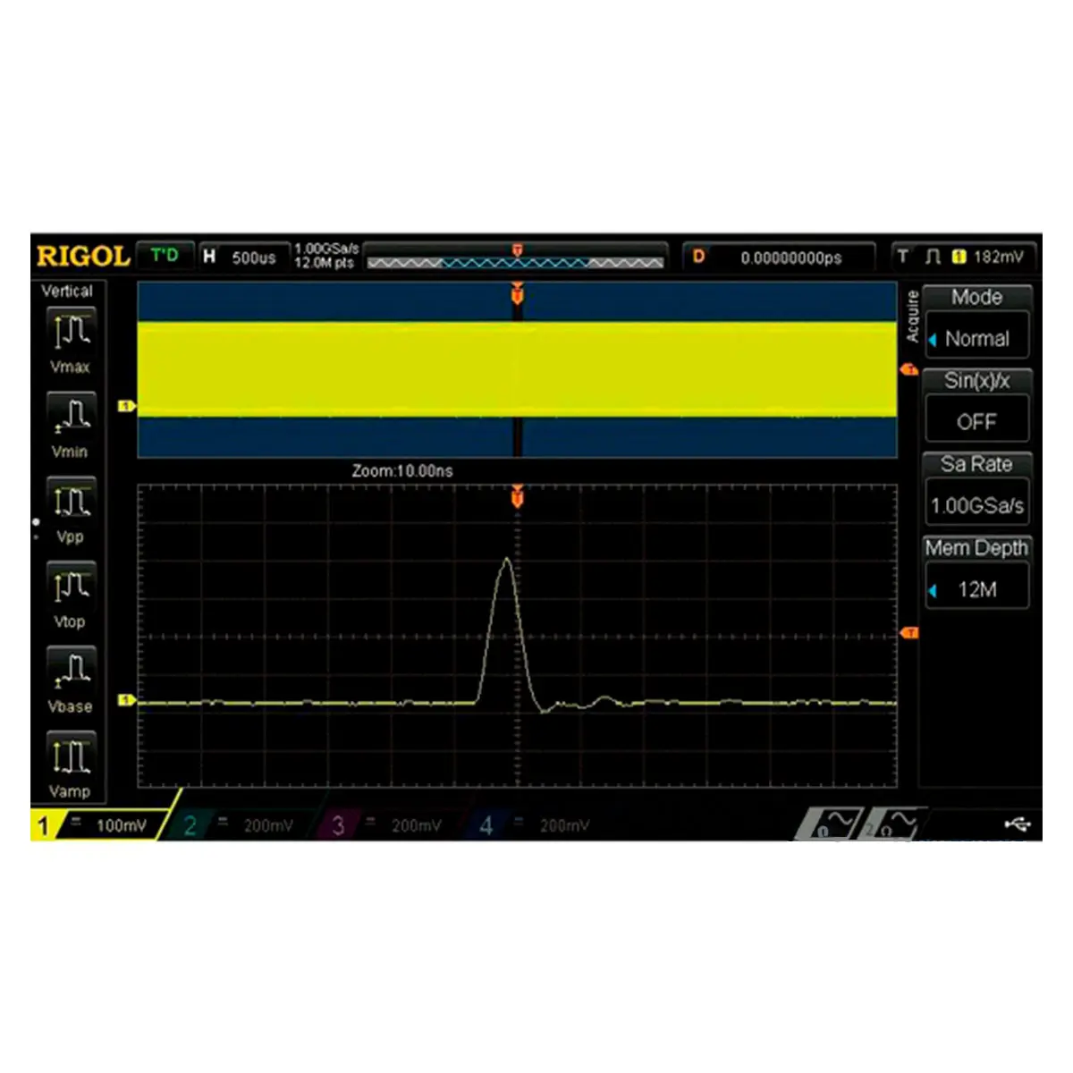 RIGOL MSO5000-2RL опция увеличения памяти до 200 Mточек