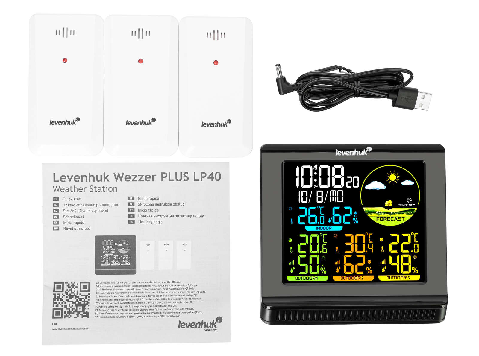 Levenhuk Wezzer PLUS LP40 Метеостанция