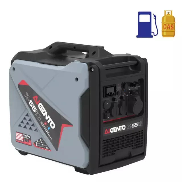 AiGento X-55iG Инверторный двухтопливный генератор