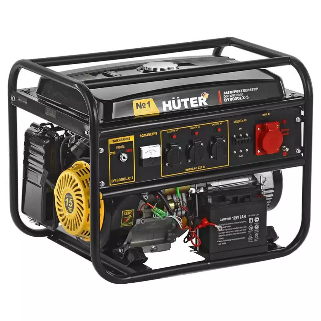 HUTER DY8000LX-3 бензиновый генератор