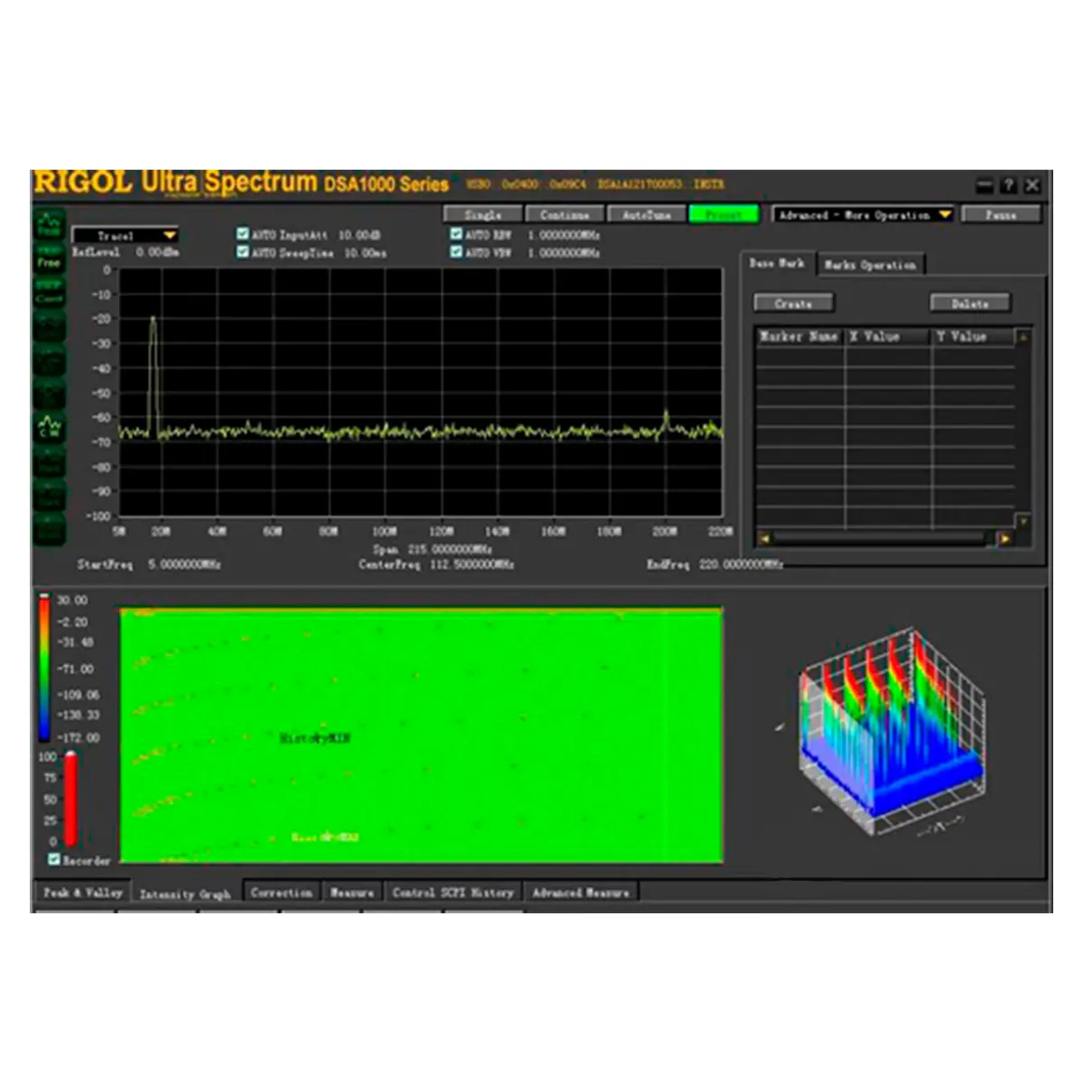 RIGOL Ultra Spectrum ПО