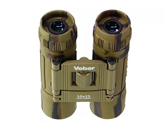 Veber Sport БН 10x25 камуфлированный бинокль