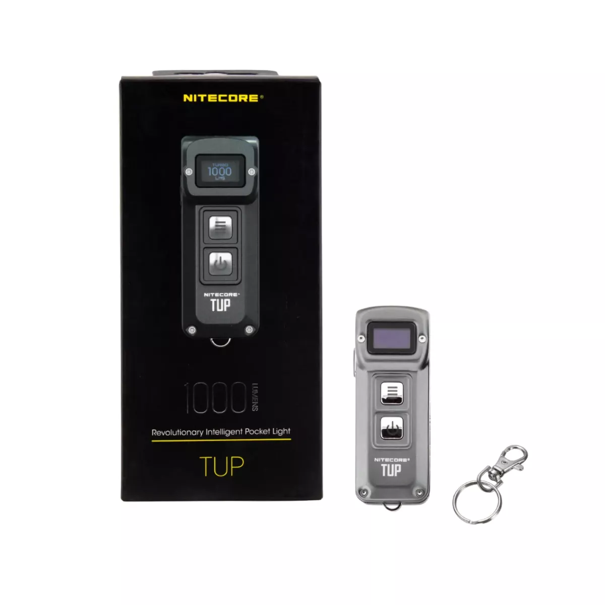 TUP Grey фонарь-брелок