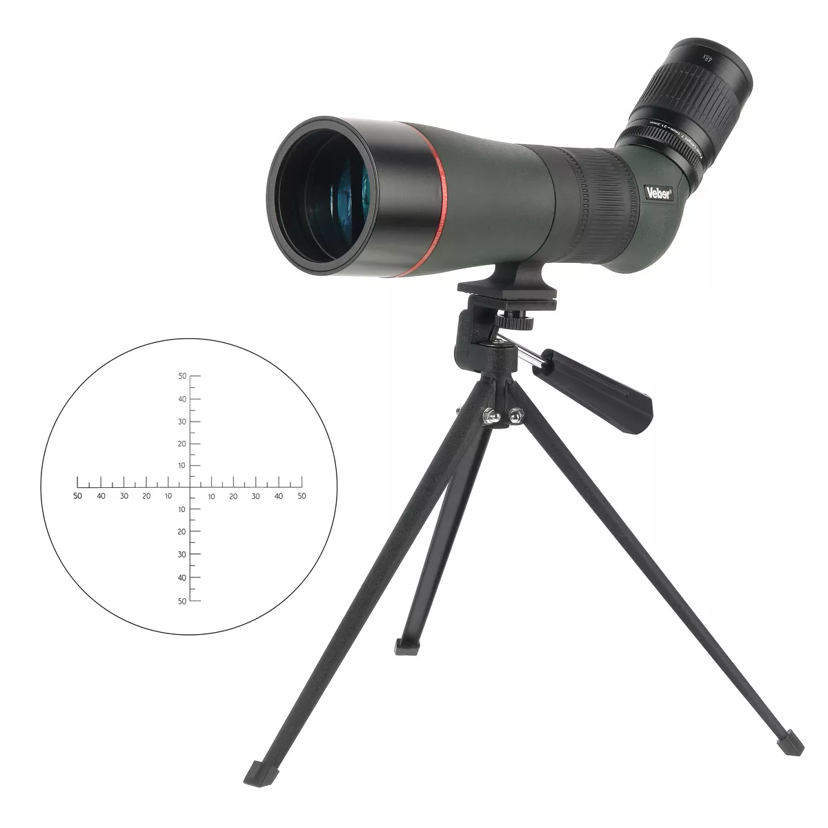 Veber Defence 16-48х65WP с сеткой зрительная труба