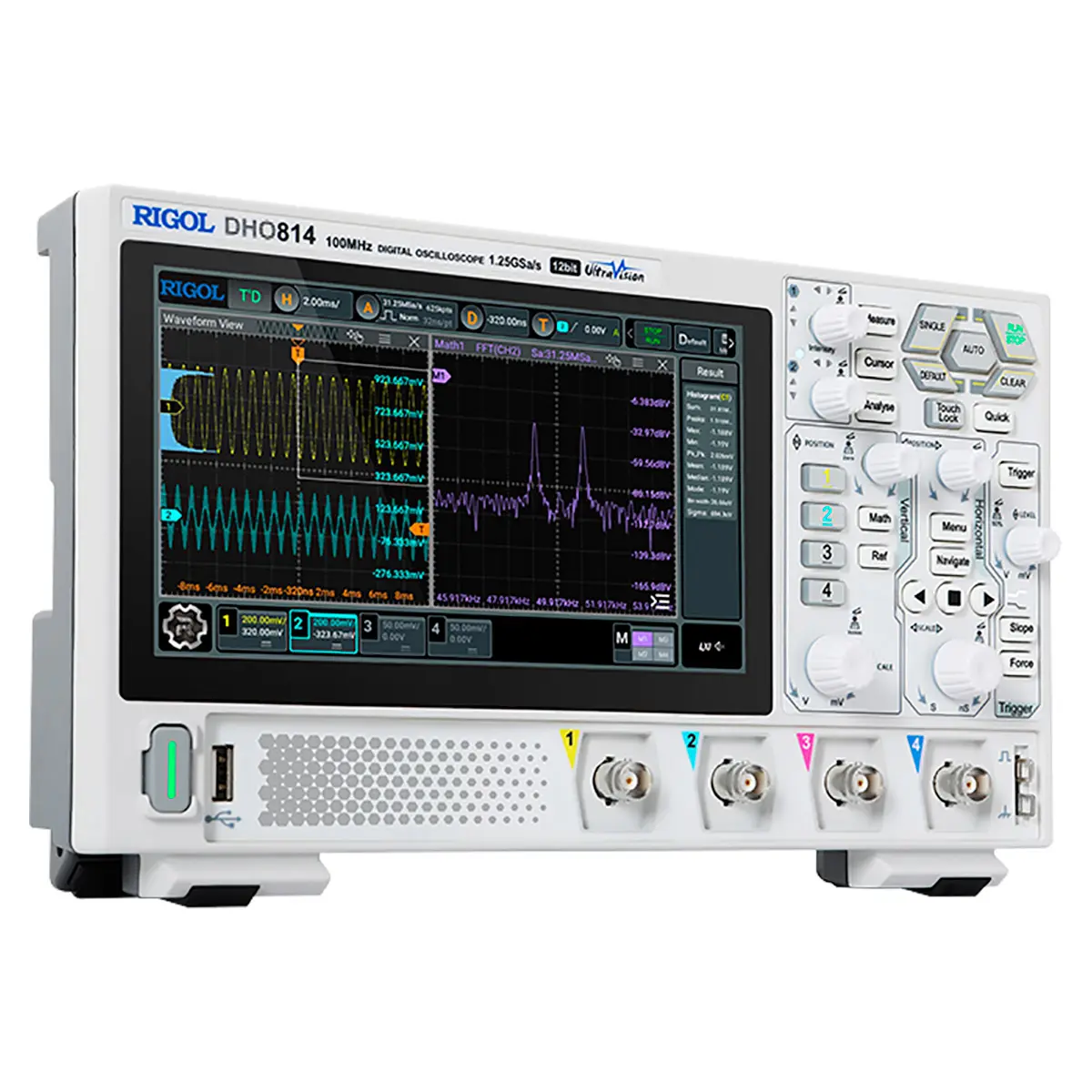 RIGOL DHO814 цифровой осциллограф