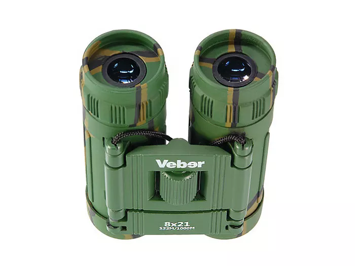 Veber Sport БН 8x21 камуфлированный бинокль