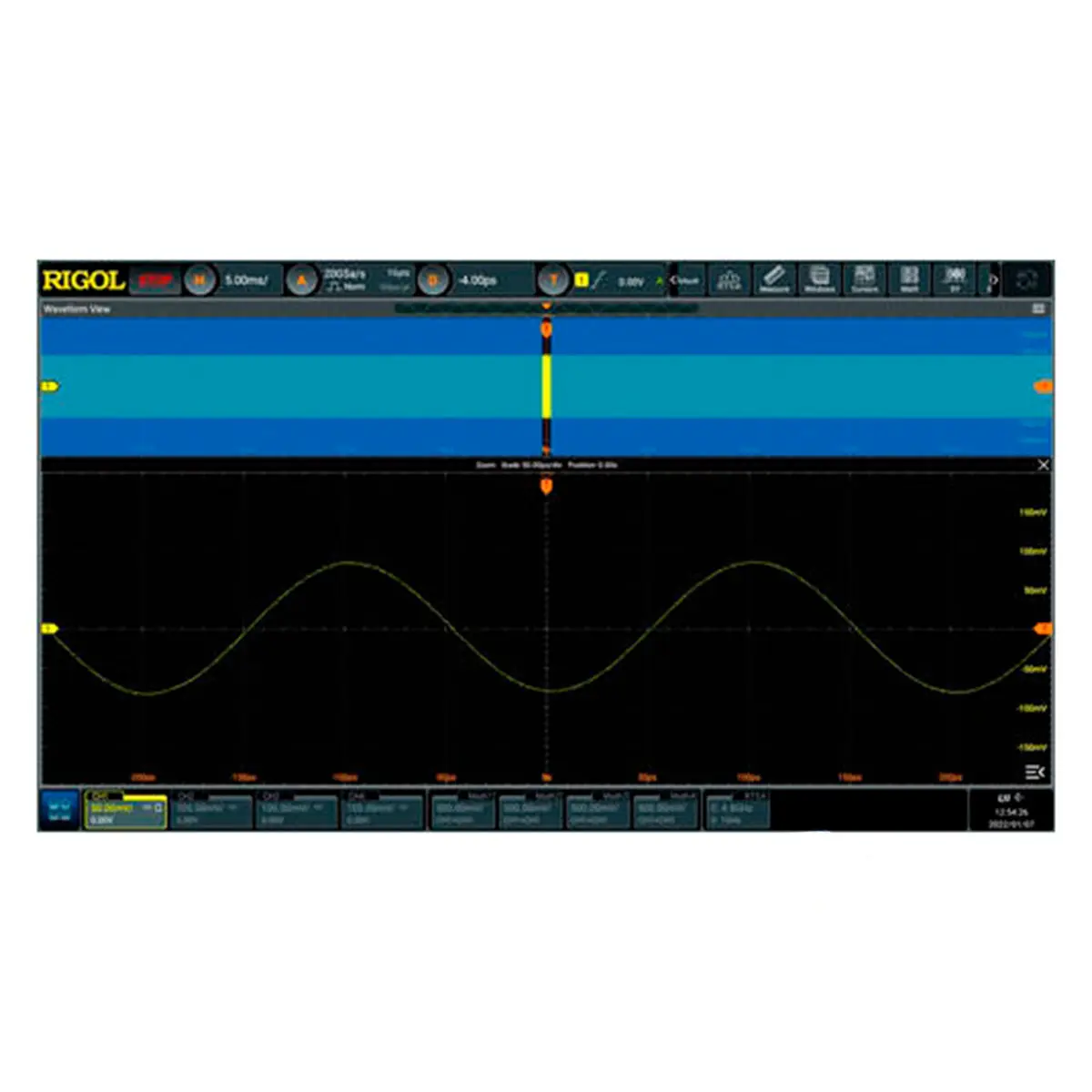RIGOL DS70000-RL-20 опция увеличения глубины записи до 2000 М точек