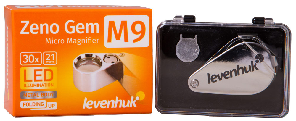 Levenhuk Zeno Gem M9 Лупа