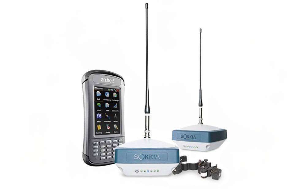 Sokkia GRX3 Комплект из двух приемников с модемами UHF/GSM и контроллера Archer2