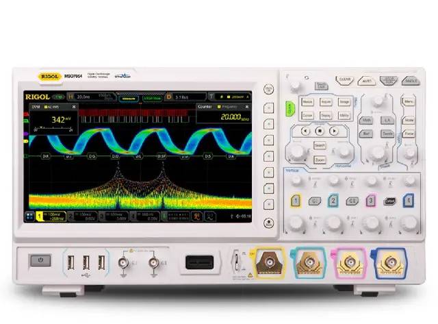 RIGOL MSO7054 цифровой осциллограф смешанных сигналов