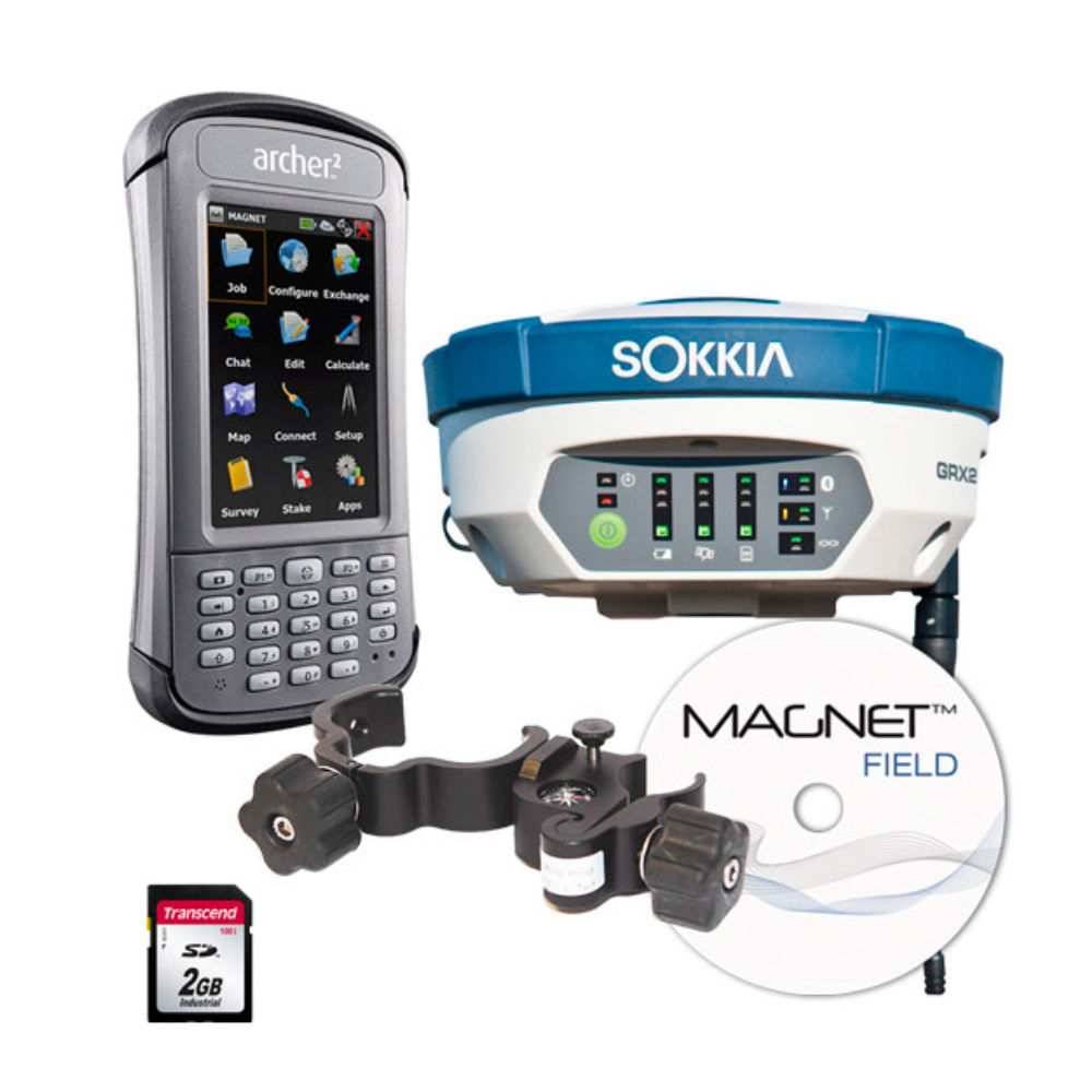 Sokkia GRX3 Комплект приемника с модемами UHF/GSM и контроллера Archer2