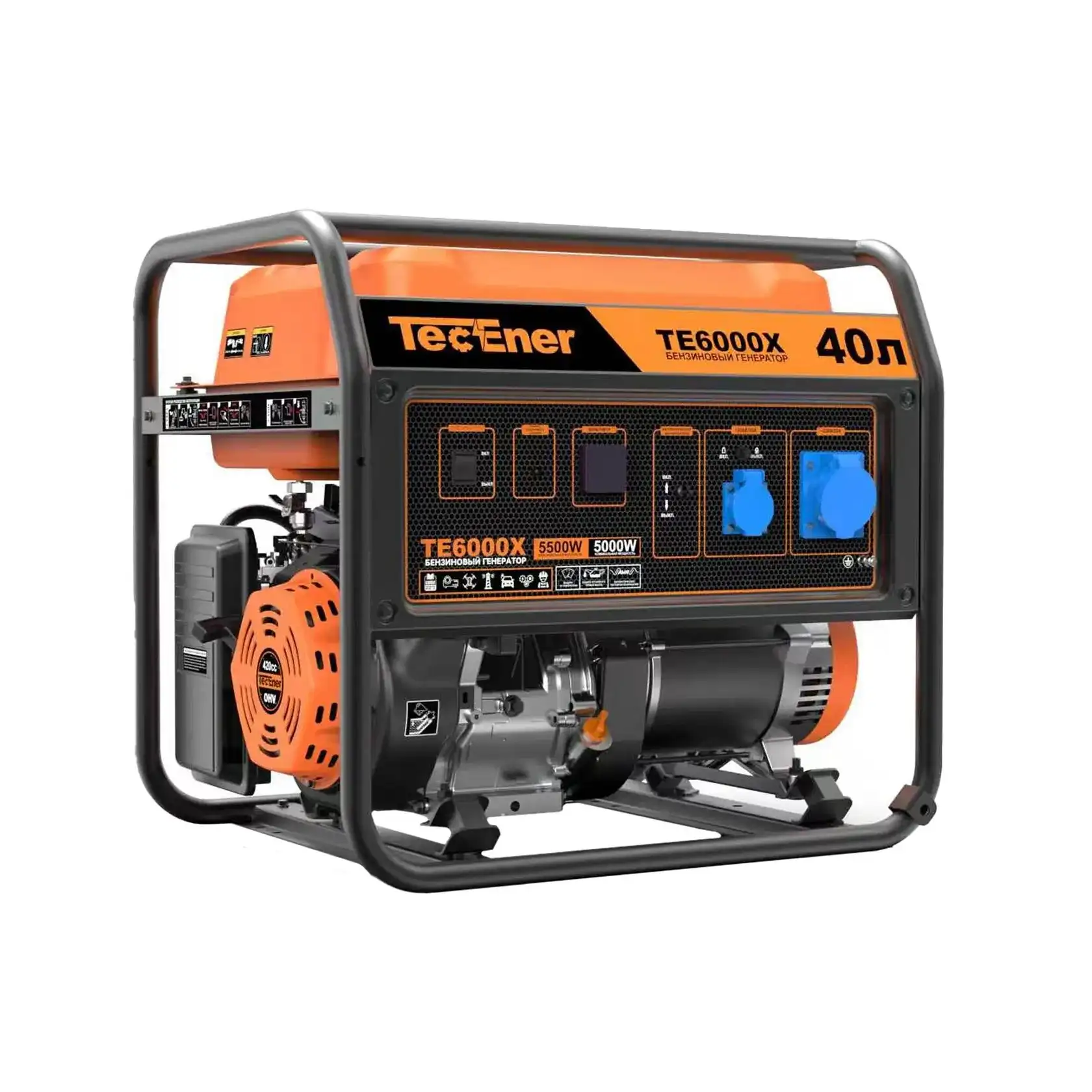 TecEner TE 6000X бензиновый генератор
