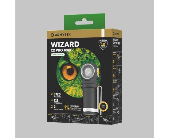 Armytek Wizard C2 Pro Max Magnet USB фонарь (теплый свет)