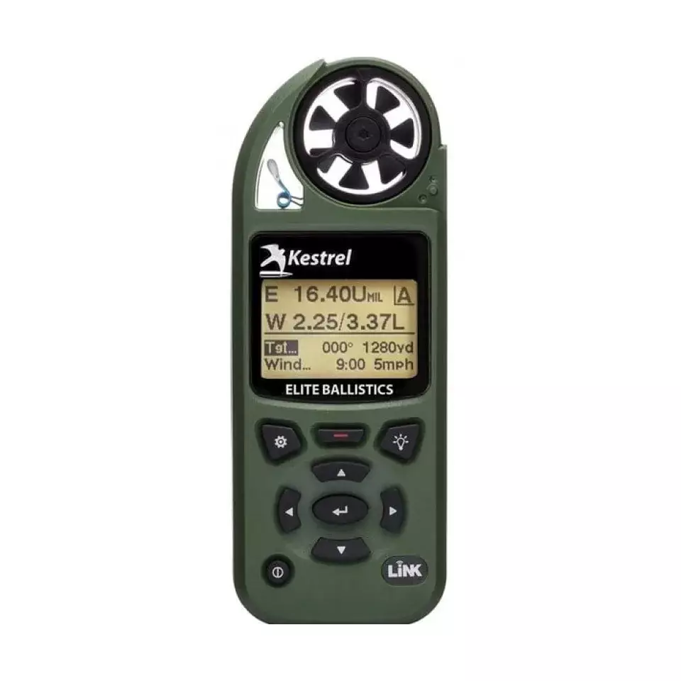 Kestrel 5700 Elite LiNK Applied Ballistics метеостанция (цвет Olive) (0857ALOLV)