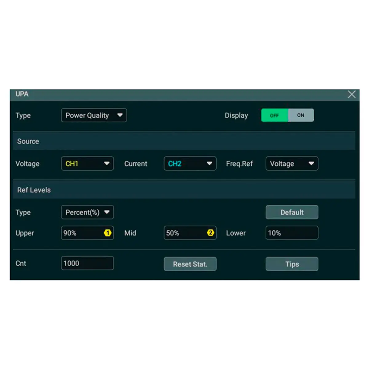 RIGOL DHO4000-PWRA опция анализа мощности