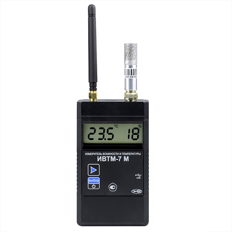 ИВТМ-7 М 4 с micro-USB термогигрометр с беспроводной передачей данных