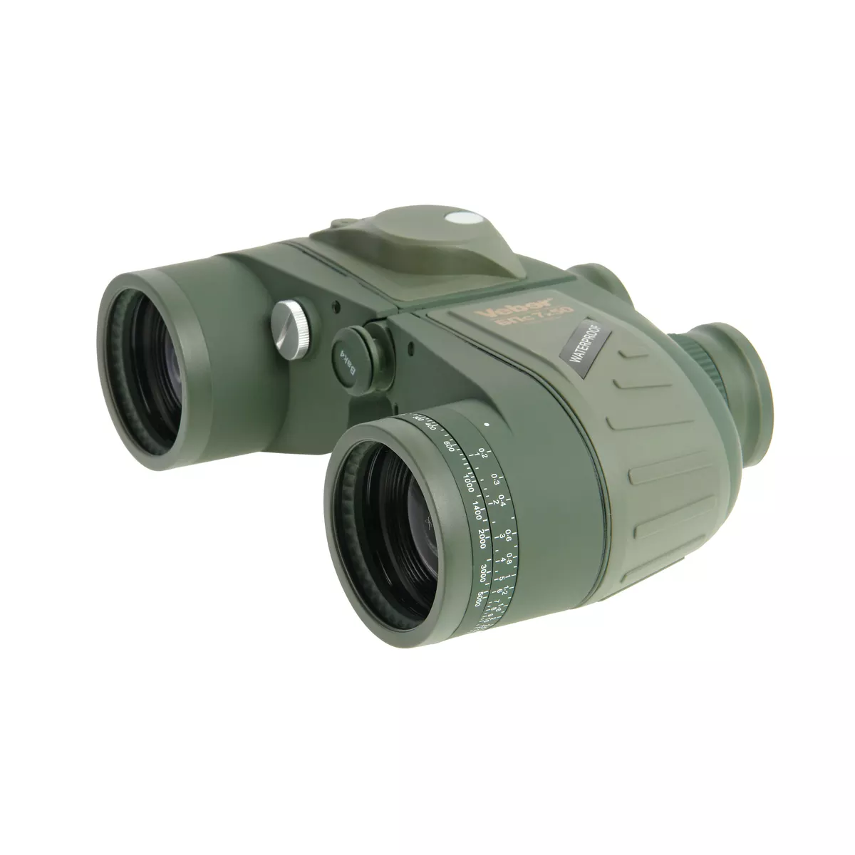 Veber Waterproof 7x50 БПс плавающий с компасом бинокль