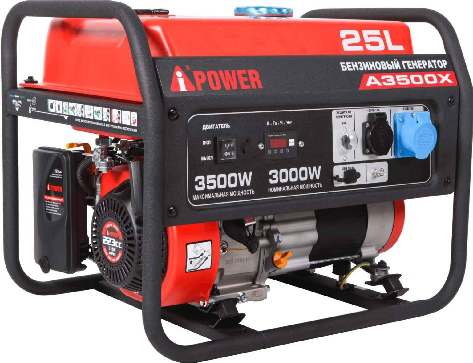 A-iPower A3500X бензиновый генератор
