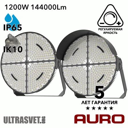 AURO-PRO-FL-Q1-1200 мощный светодиодный прожектор