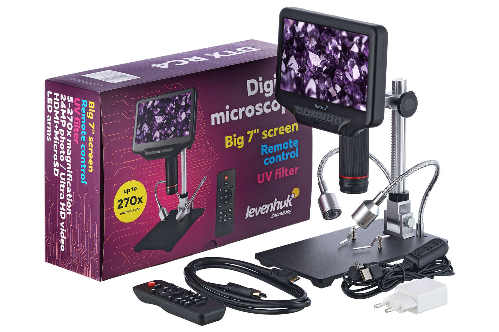 Levenhuk DTX RC4 Микроскоп с дистанционным управлением