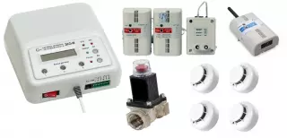 Комплект для контроля газов и микроклимата на объекте