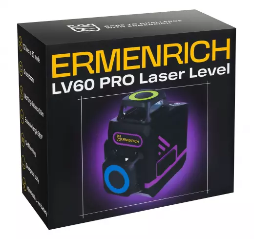 Ermenrich LV60 PRO лазерный уровень