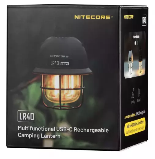 LR40 HIGH WHITE кемпинговый фонарь