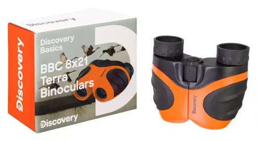 Levenhuk Discovery Basics BBС 8x21 Terra бинокль